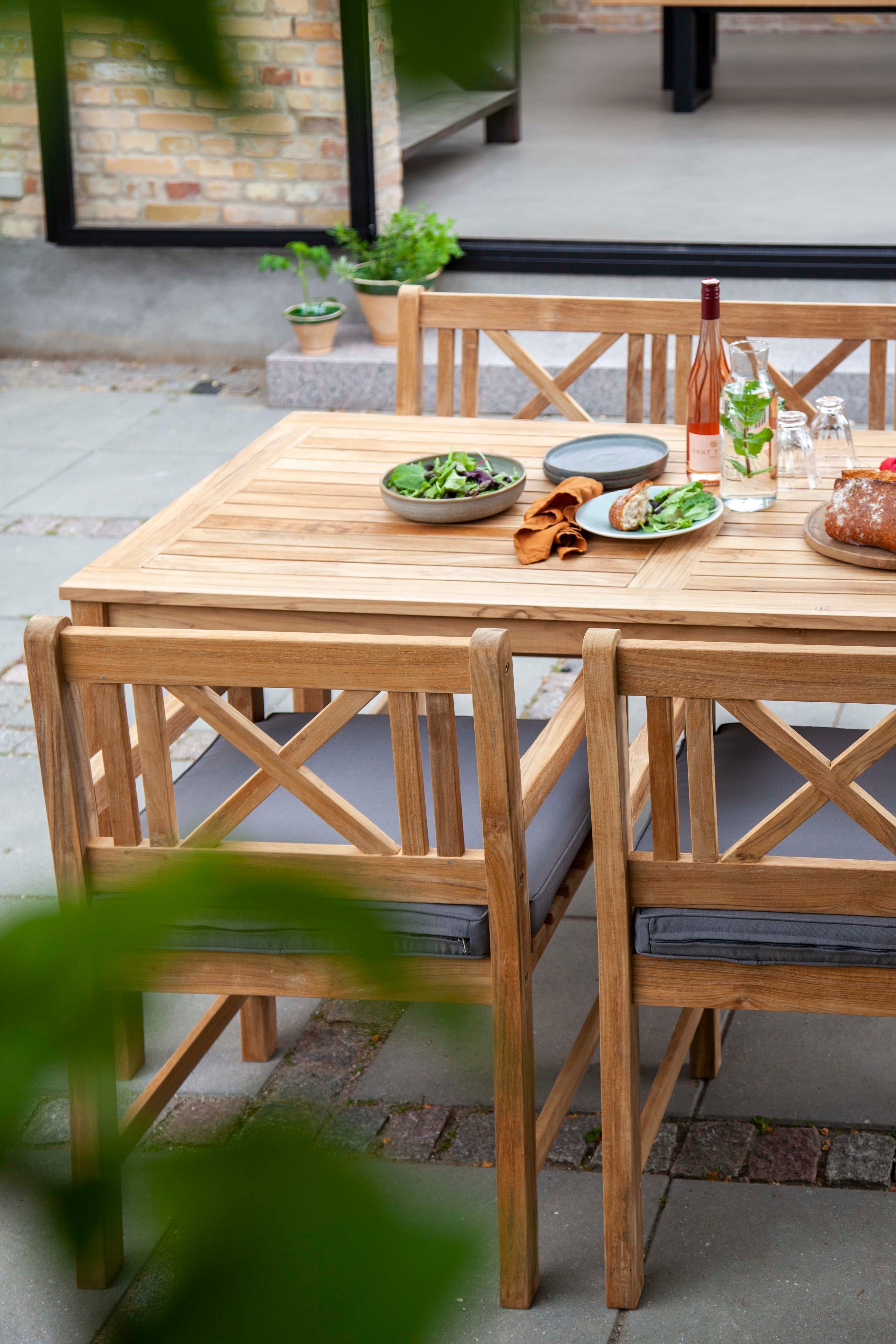 Rosenborg Dining Table Teak 165x80