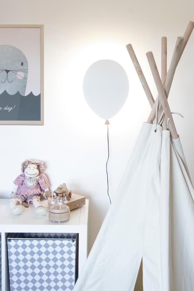Balloon Wall Lamp White