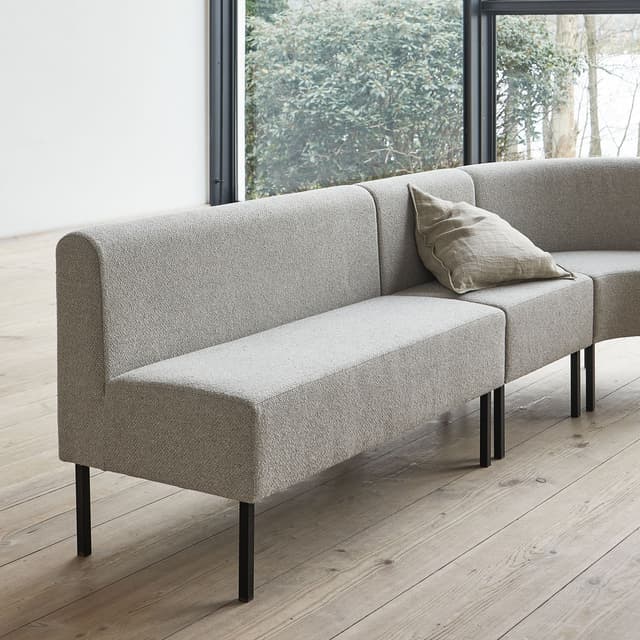 Feast 2-seater Modular Sofa Natural 120cm