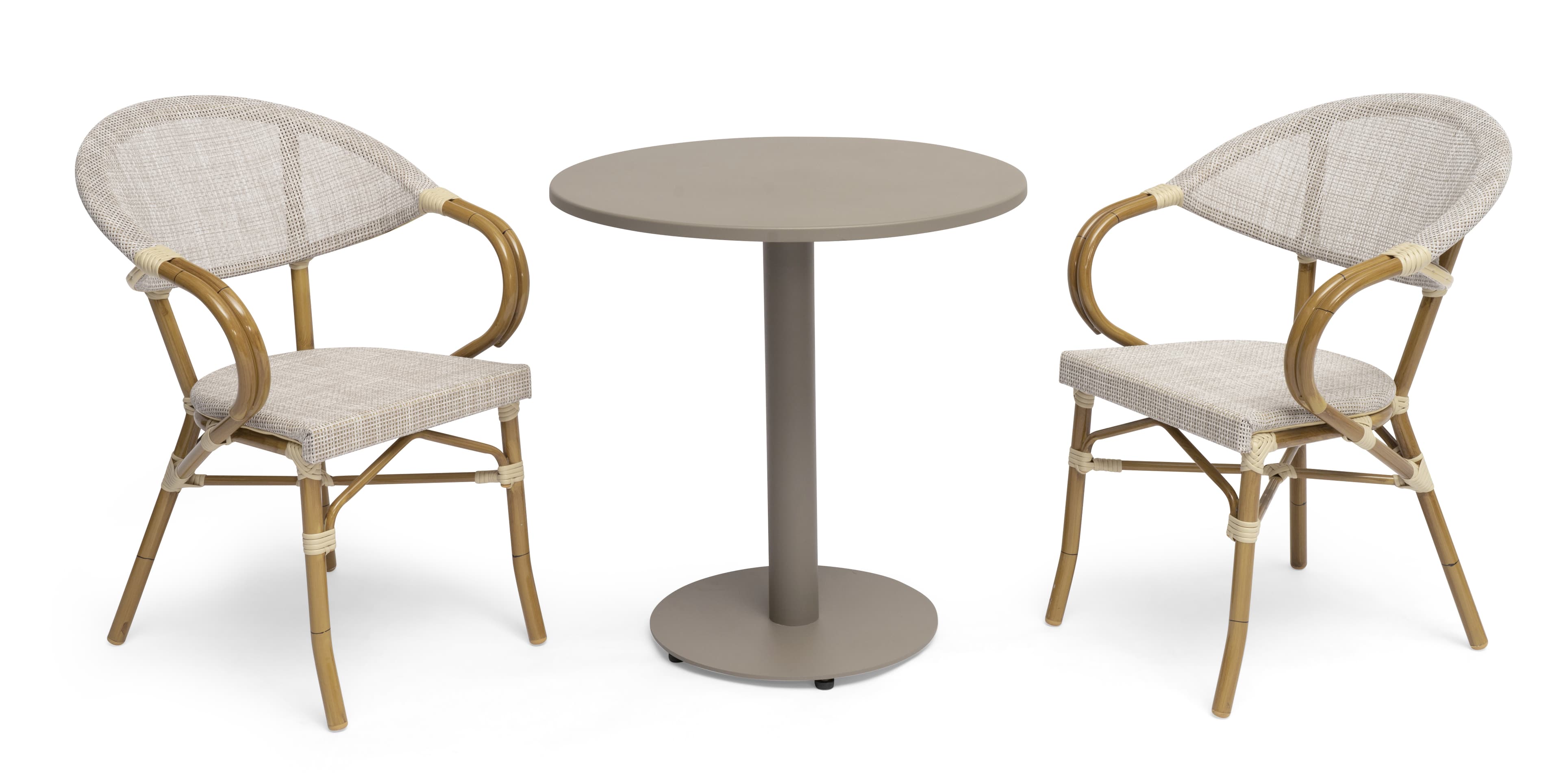 Näsby Cafétisch Sand Ø70