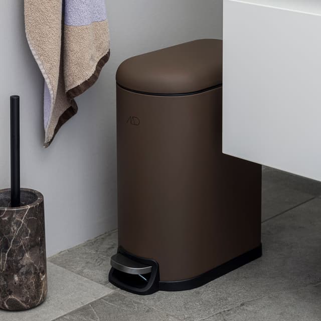 Mini-Walther Walther Pedal Bin Brown