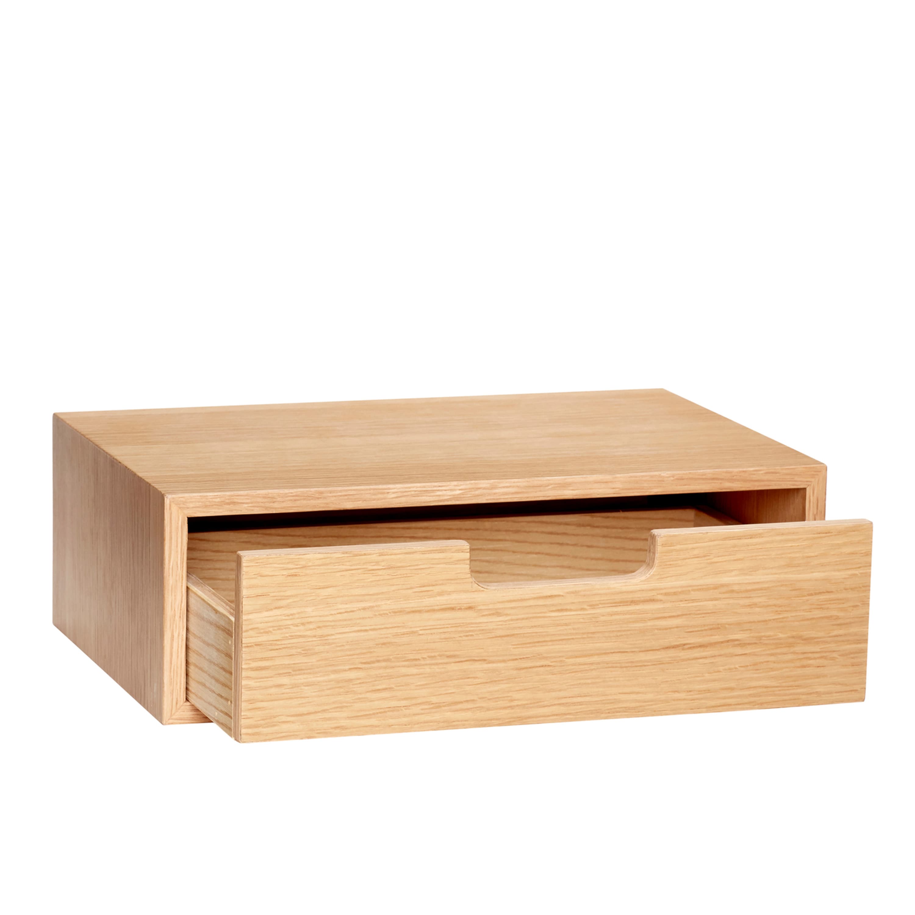 Hide Bedside Table Natural 30cm