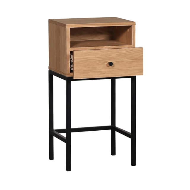Ezra Sängbord Ek 70cm