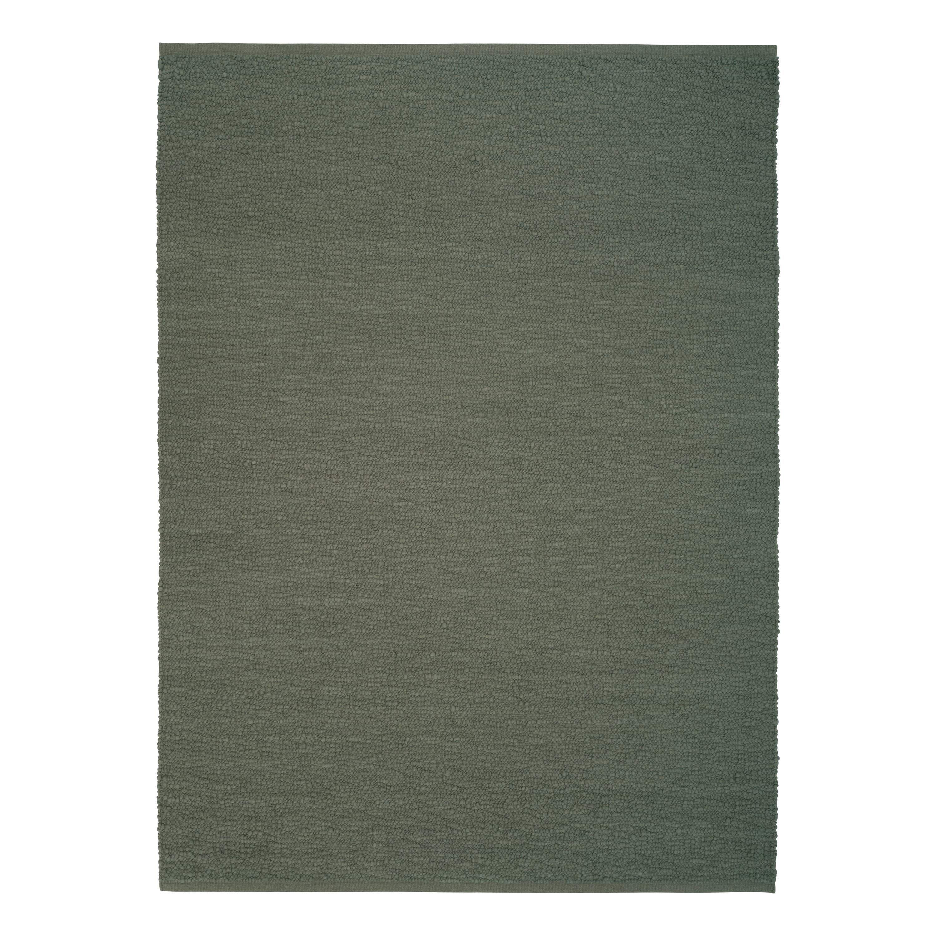 Pebbled Poem Wool Rug Moss 170x240