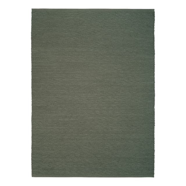 Pebbled Poem Wool Rug Moss 170x240