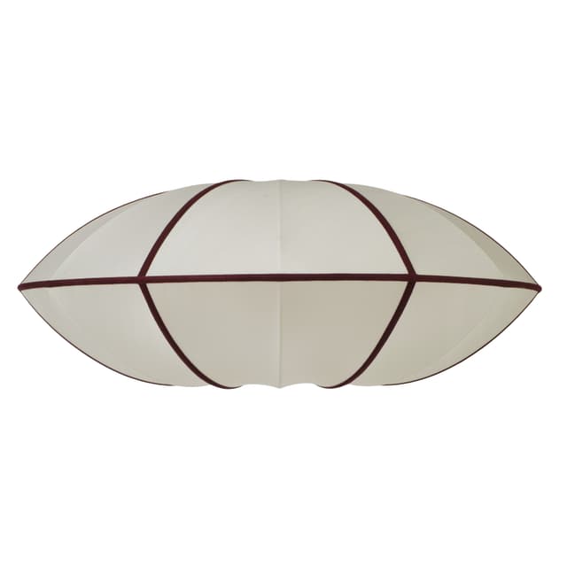 UFO Lampenschirm Offwhite/Bordeaux