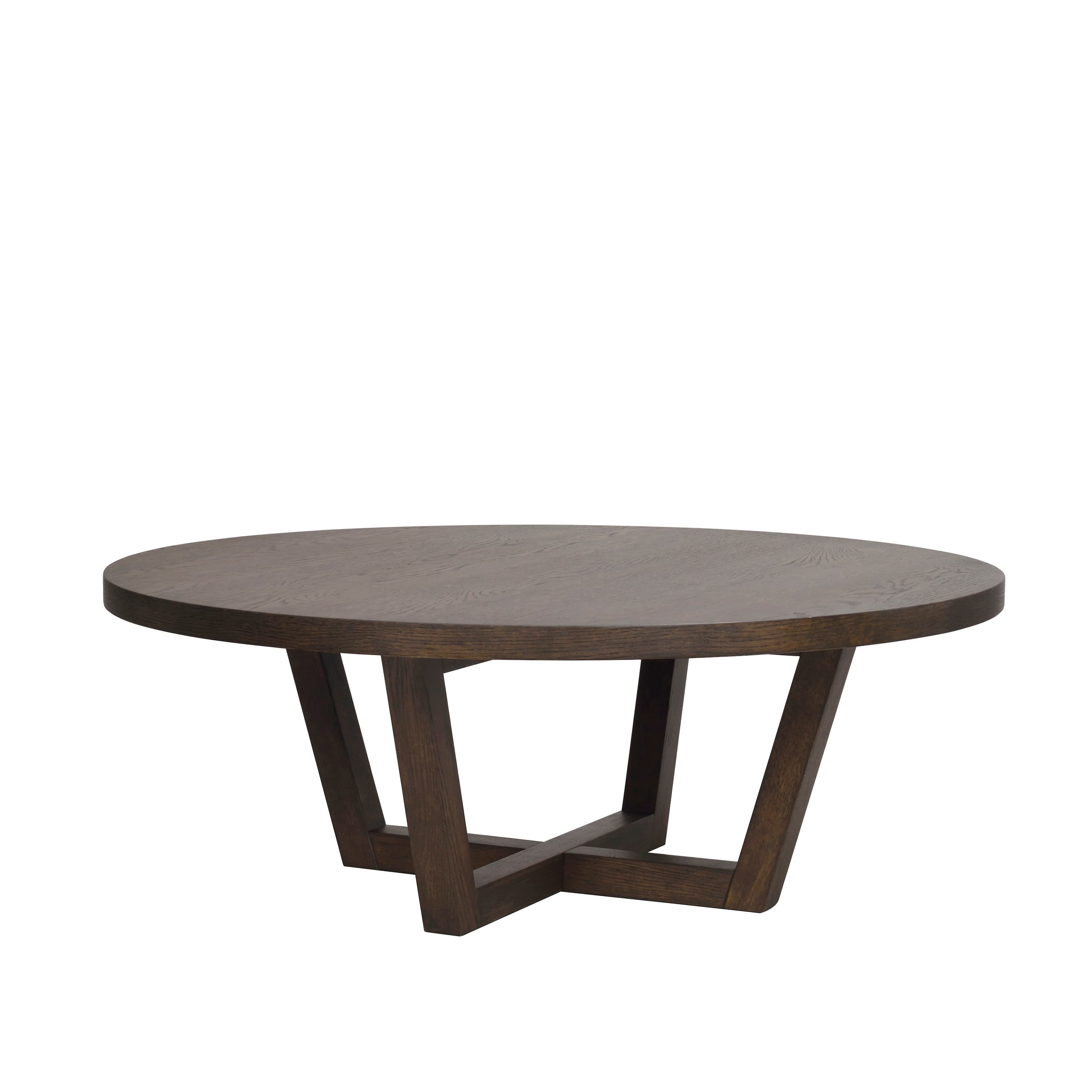 Boxford Coffee Table Brown Ø110