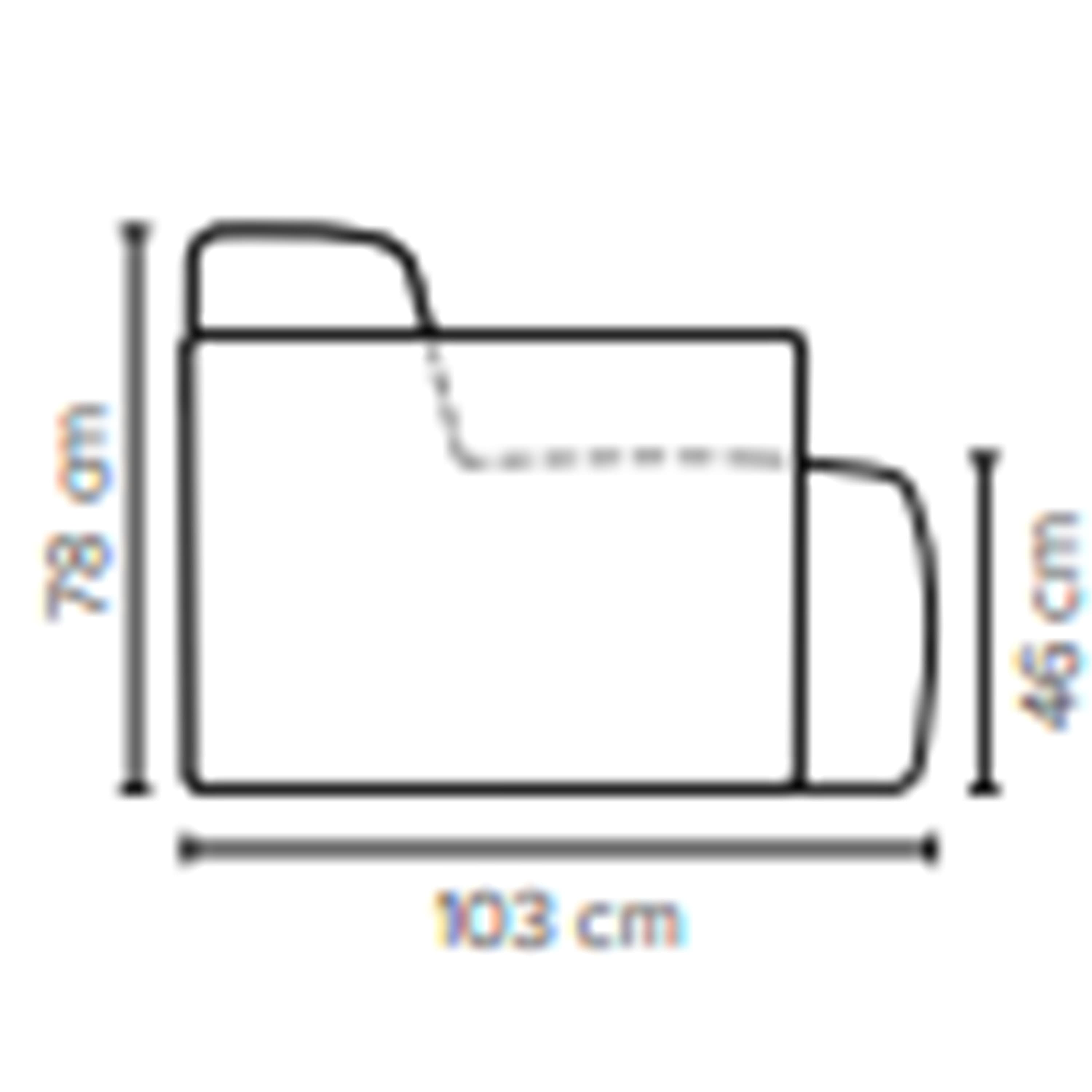 Mila 3-seater Sofa Moss 260cm