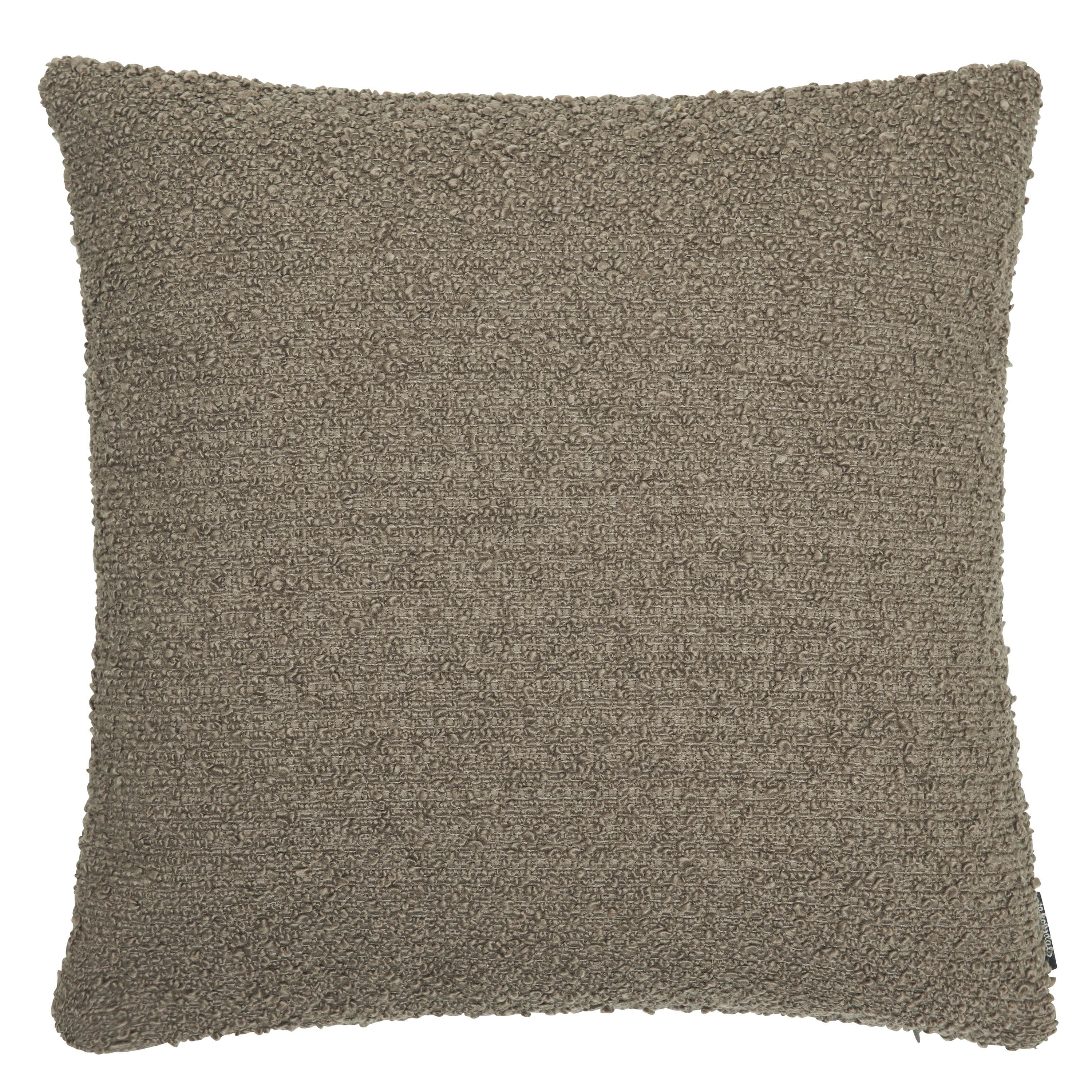 Boucle Bouclé Kissenbezug Light Brown 45x45 cm