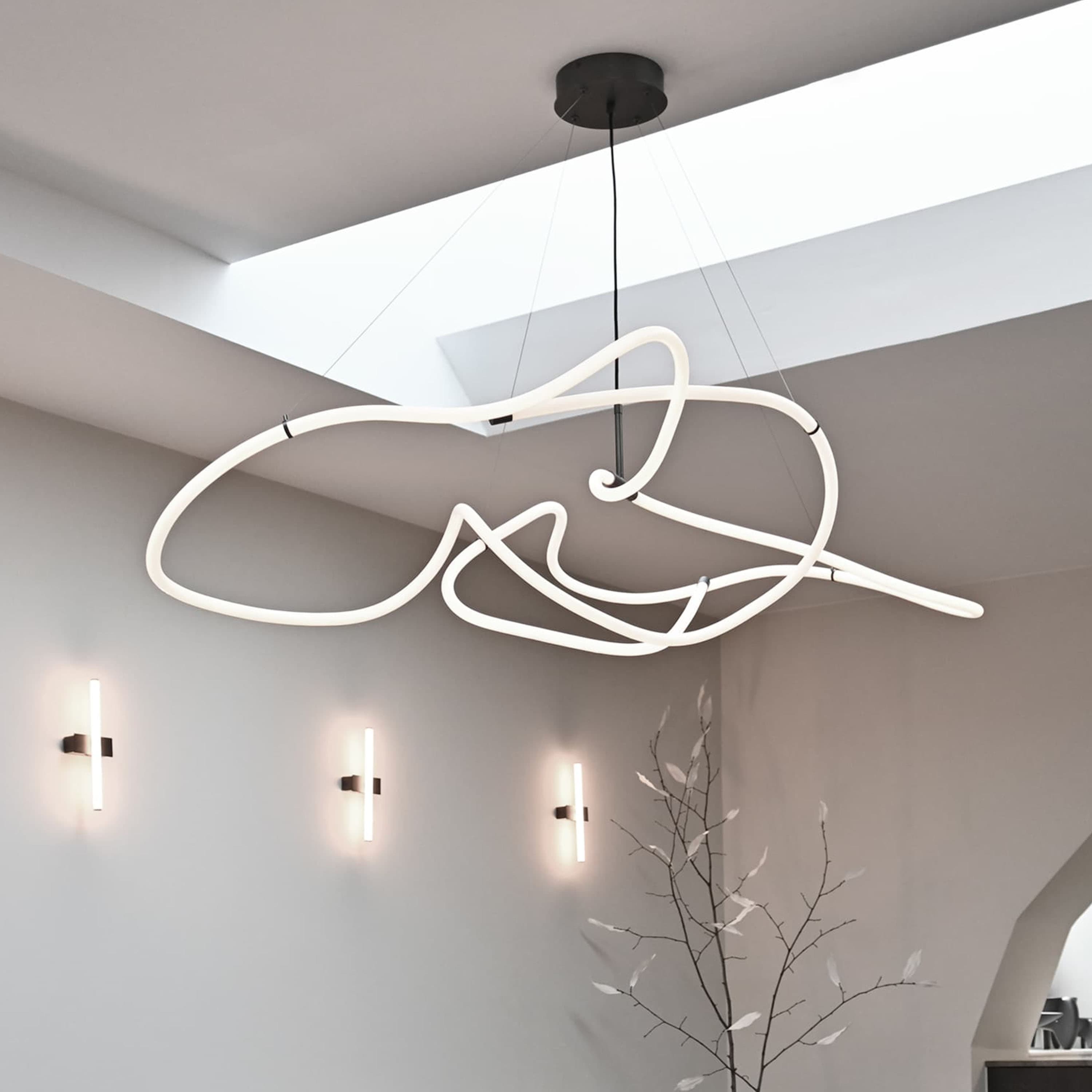 Ghost Ceiling Lamp Neon Big 155x82