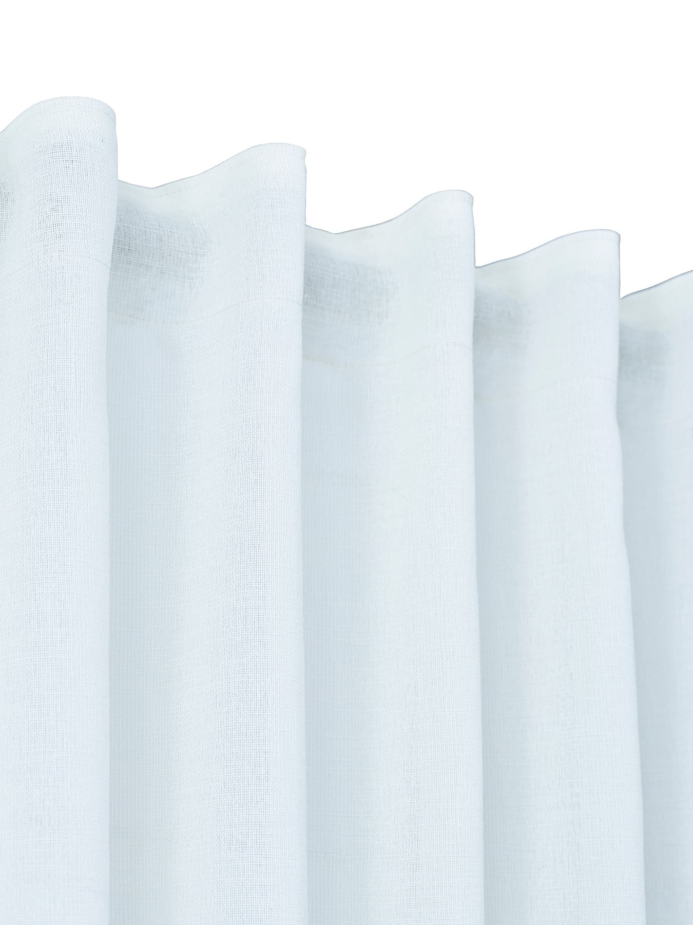 Diana Curtain Length White 350cm Set of 2