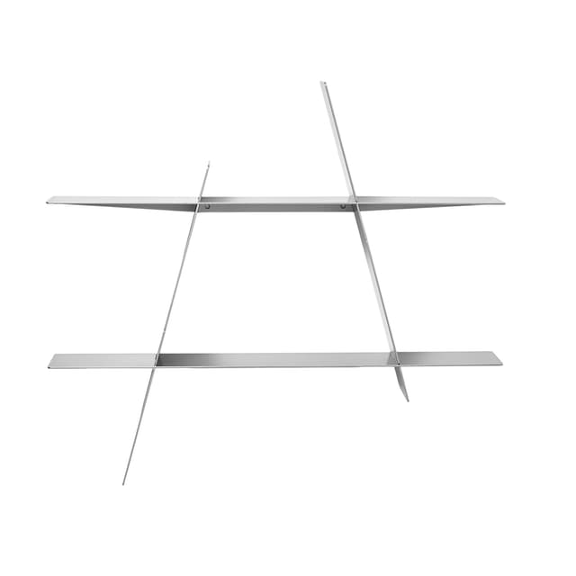 A-Shelf Wandregal Silber Medium
