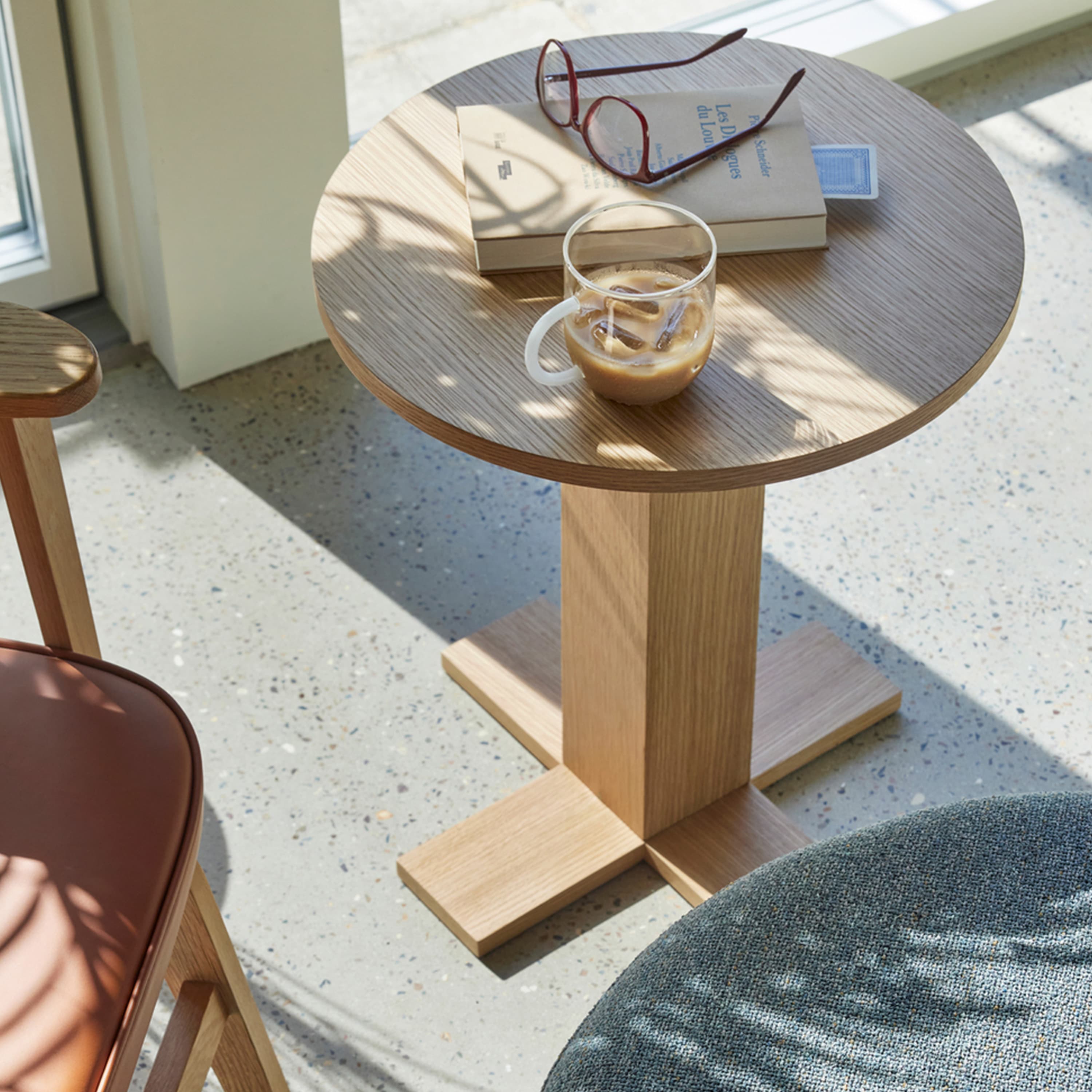 Koohi Side Table Natural Ø45
