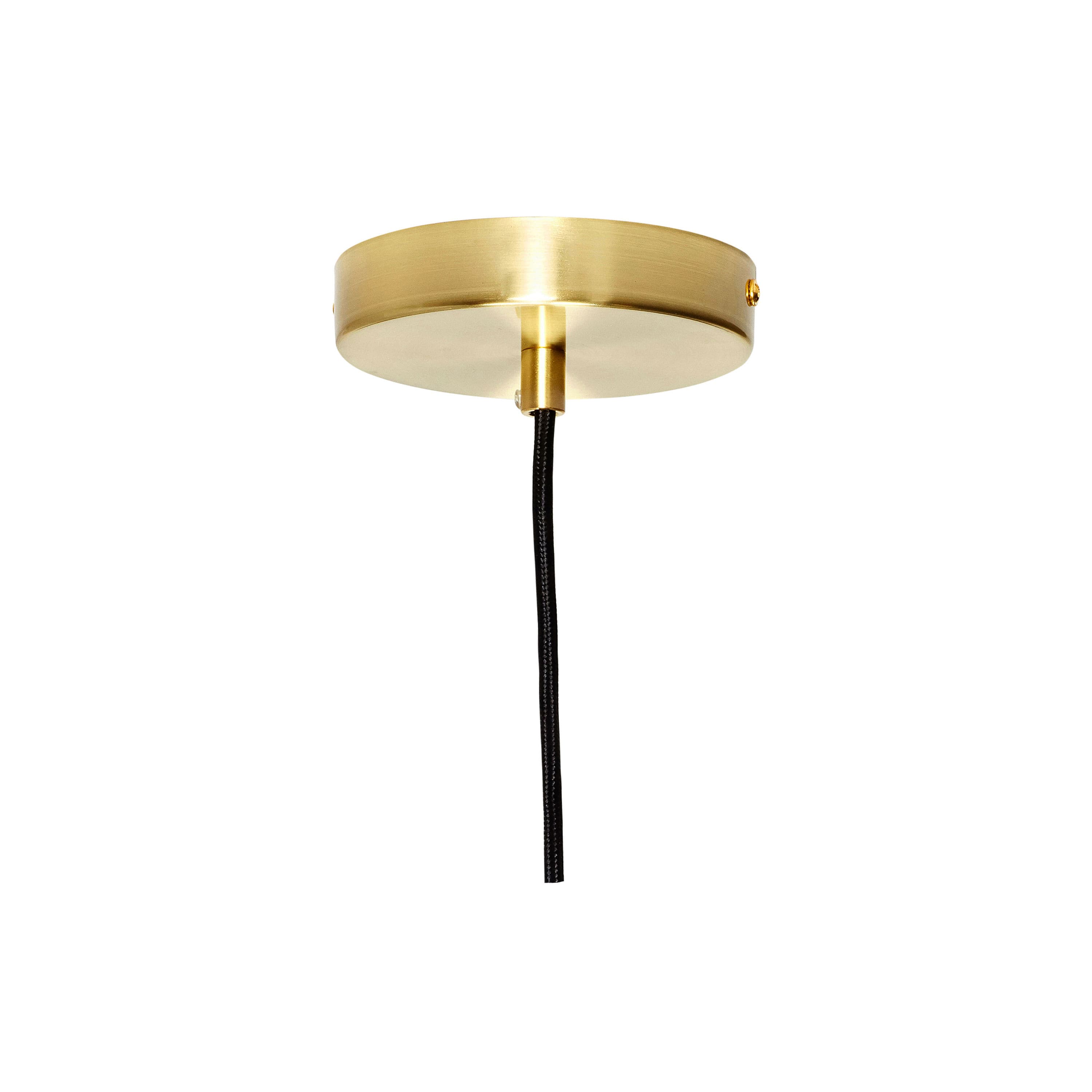 Muse Taklampe Weiß/Messing
