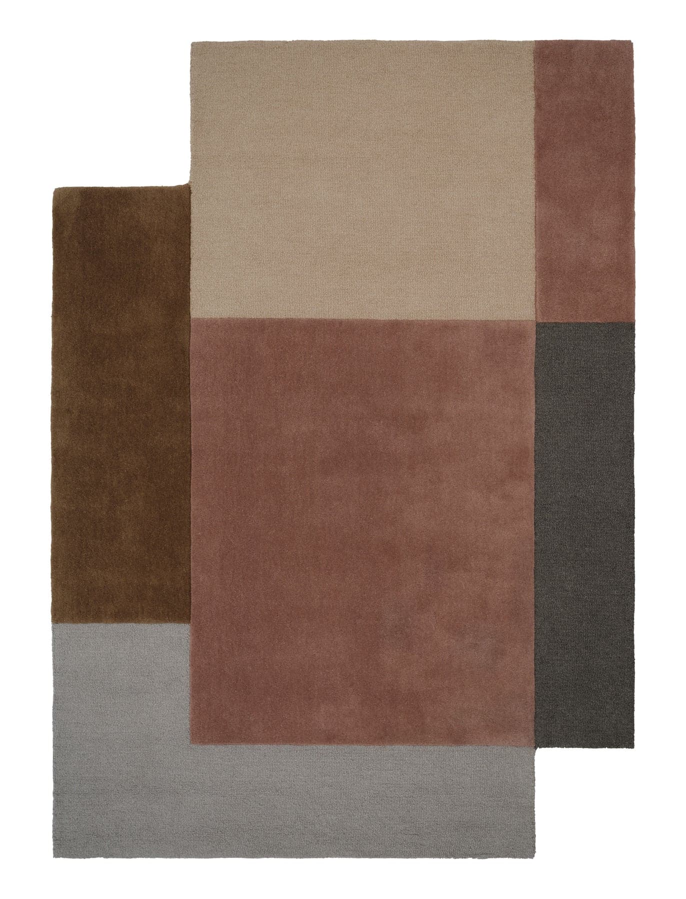 Muted Frontier Wollteppich Multi 170x240