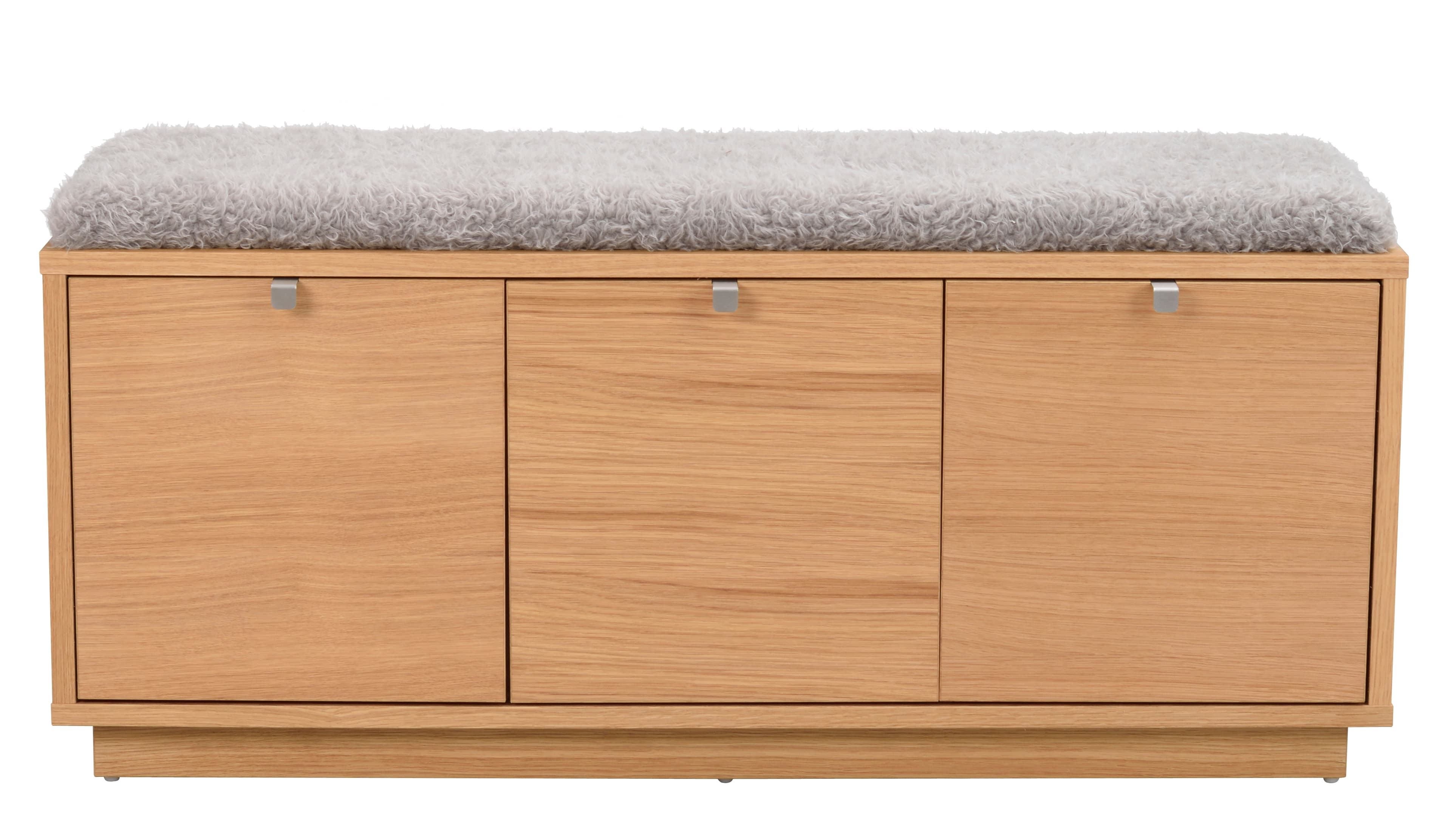 Confetti Bench 3 Oak/Light Grey