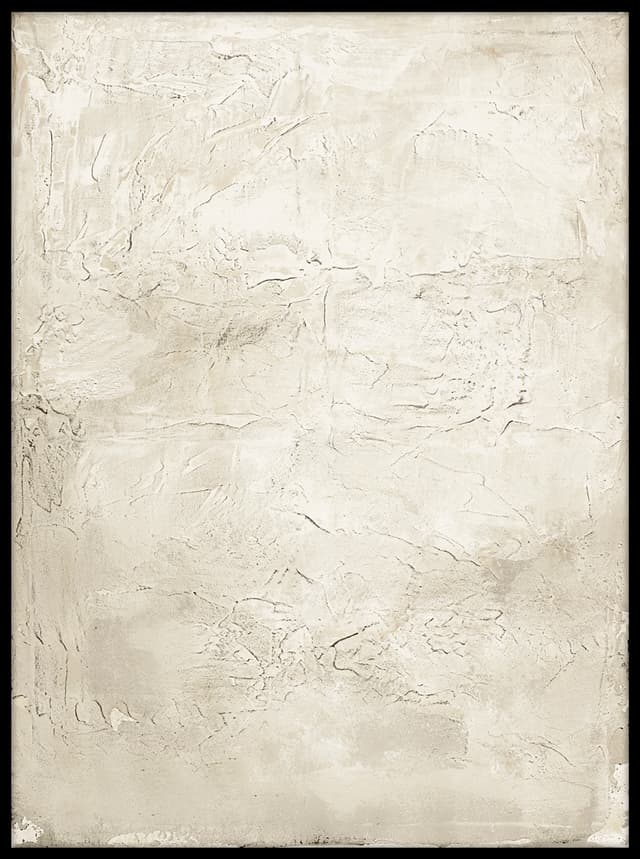 Simple Wohnen 3 Bild mit schwarzem Rahmen 90x120cm