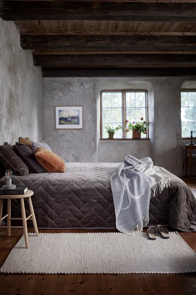 Merino Rug Runner Oat 80x150