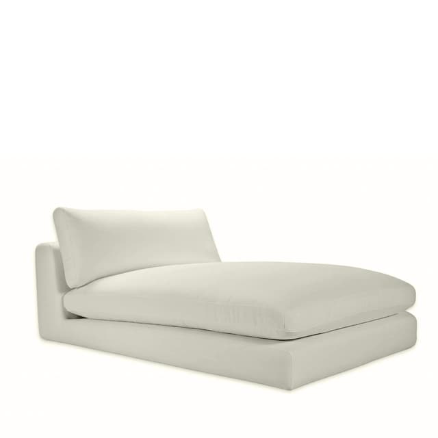 Capri 1,5-Sitzer-Chaiselongue-Modul Beige 120x184