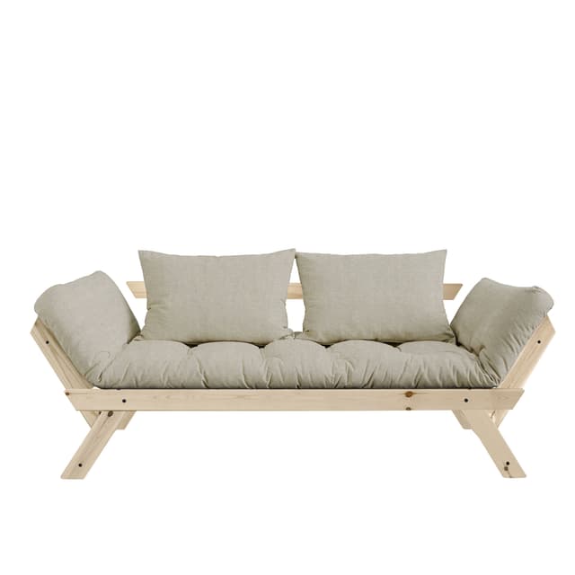 Bebop Tagesbett Natur/Leinen 174cm