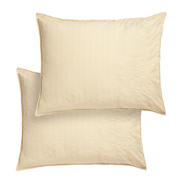 Brie Kissenbezug Gelb 50x60 2er-Pack