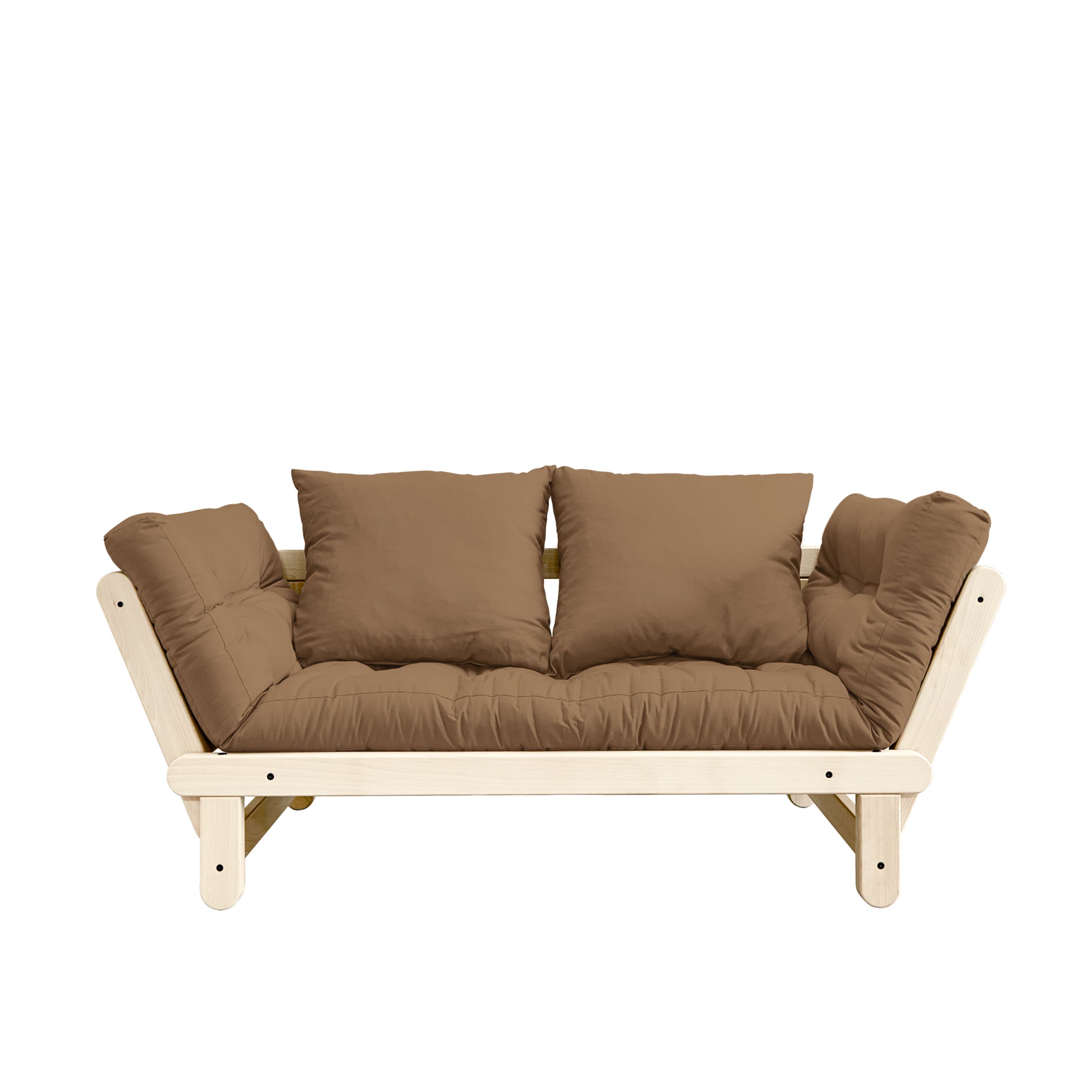 Beat Schlafsofa Natur/Mocca 200cm