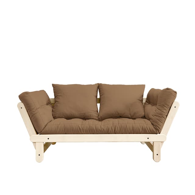 Beat Schlafsofa Natur/Mocca 200cm