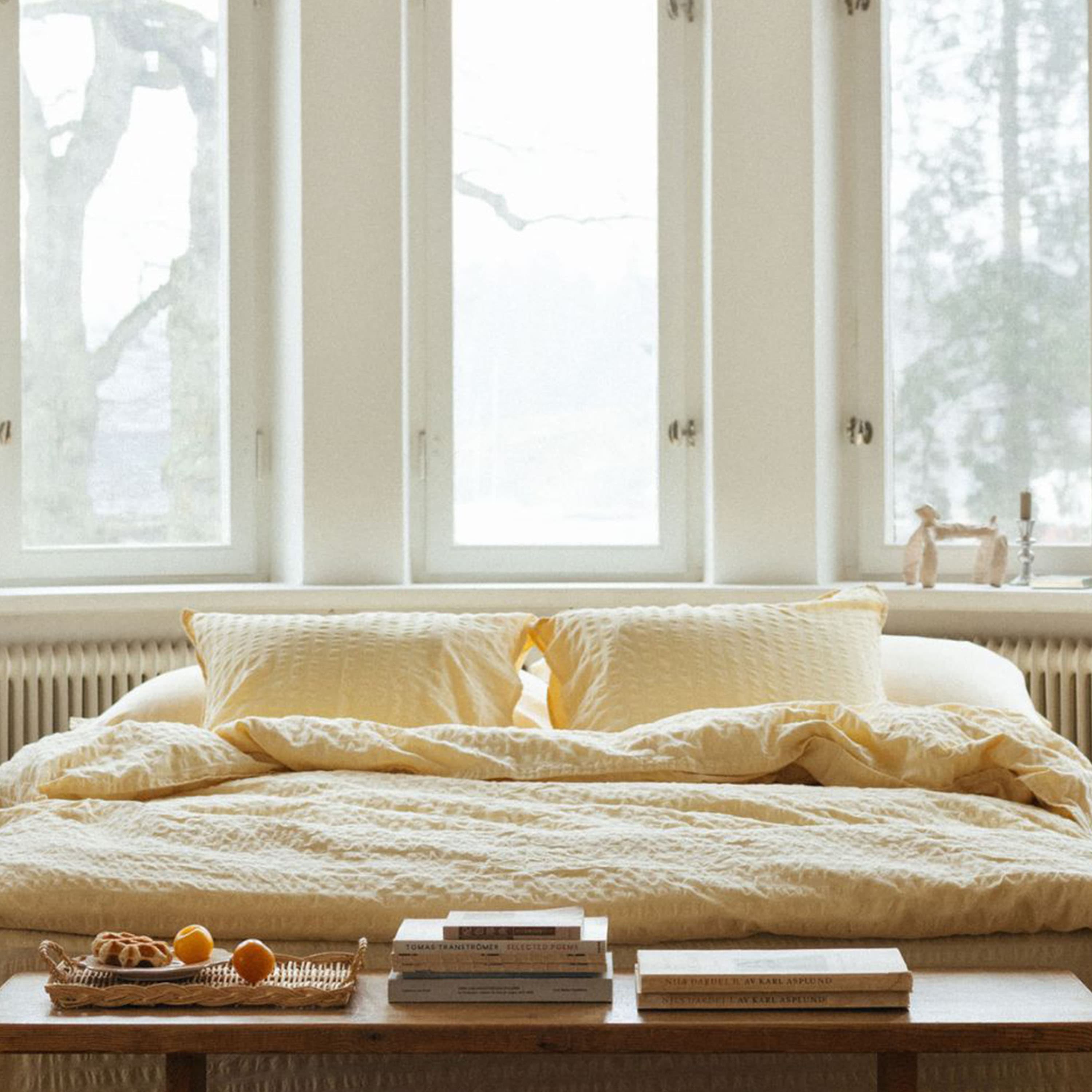 Brie Duvet Cover Yellow 240x220