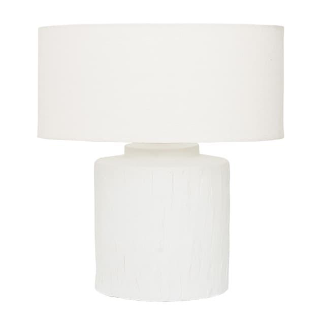 Mason Table Lamp White 52cm