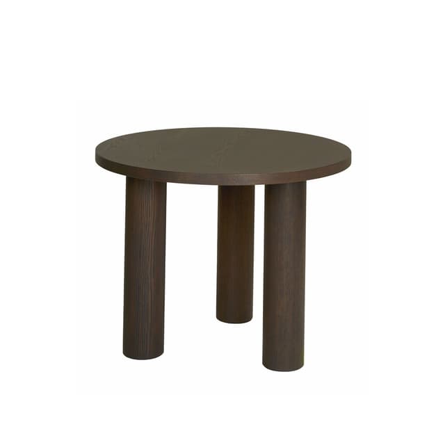Melvin Coffee Table Dark Brown Ø65