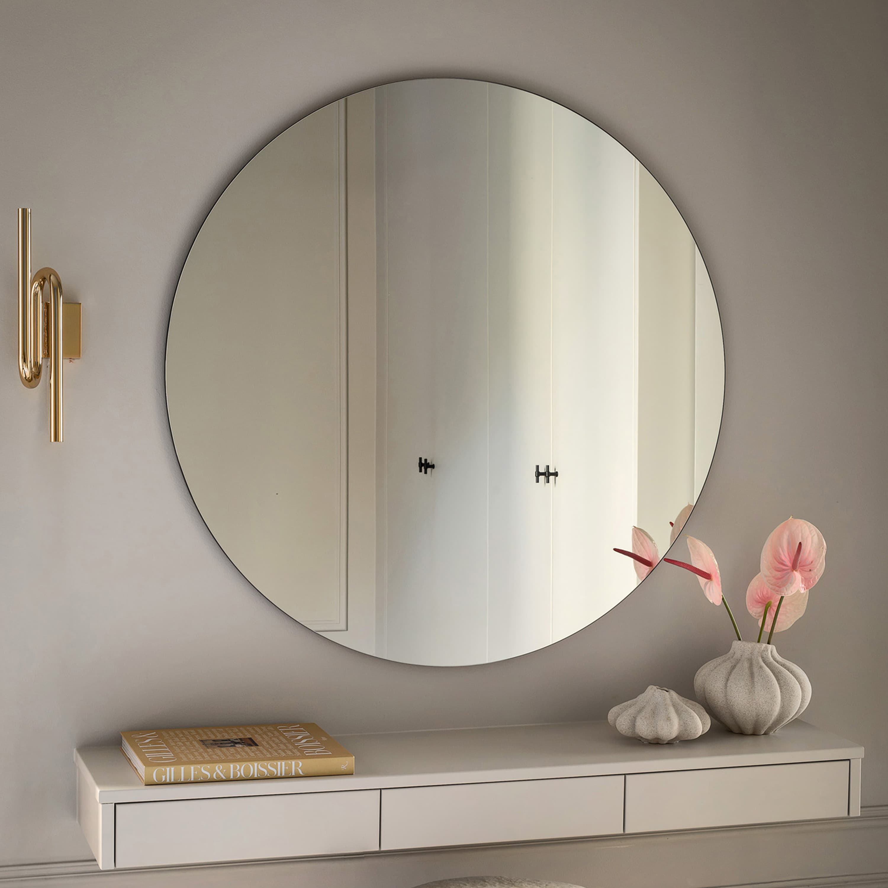 Santorini Round Mirror Ø110