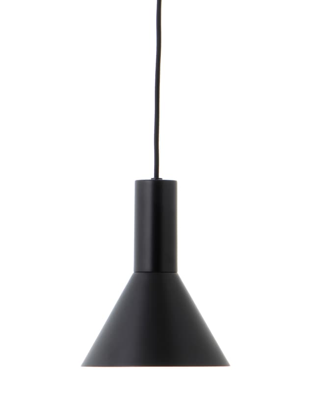 Lyss Pendelleuchte Mattschwarz Ø18