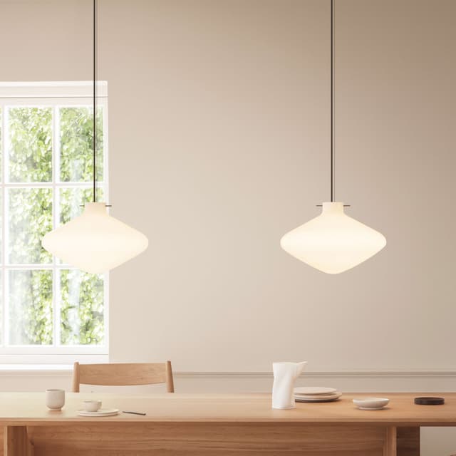 Repose Ceiling Lamp Black 40cm