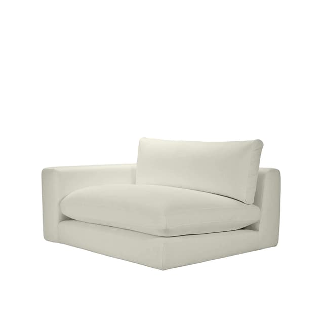 Capri 1,5-Sitzer-Sofamodul mit linker Armlehne Beige 142cm