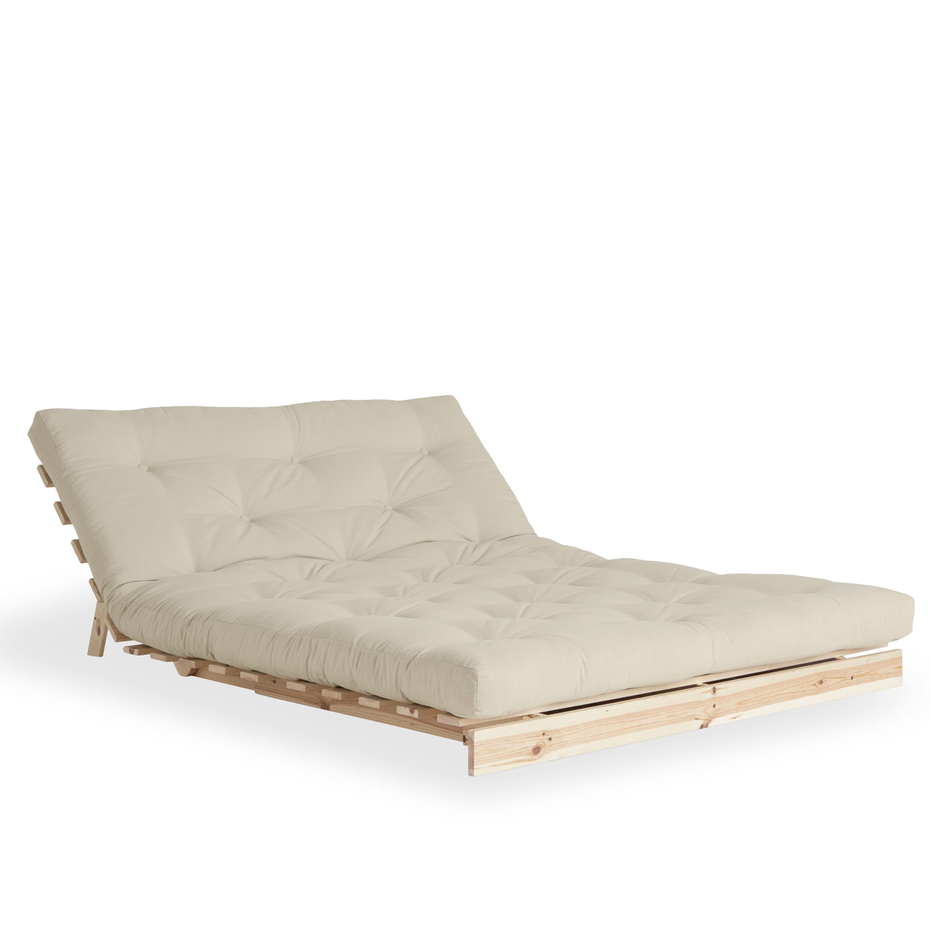Roots Schlafsofa Natur/Beige 140cm