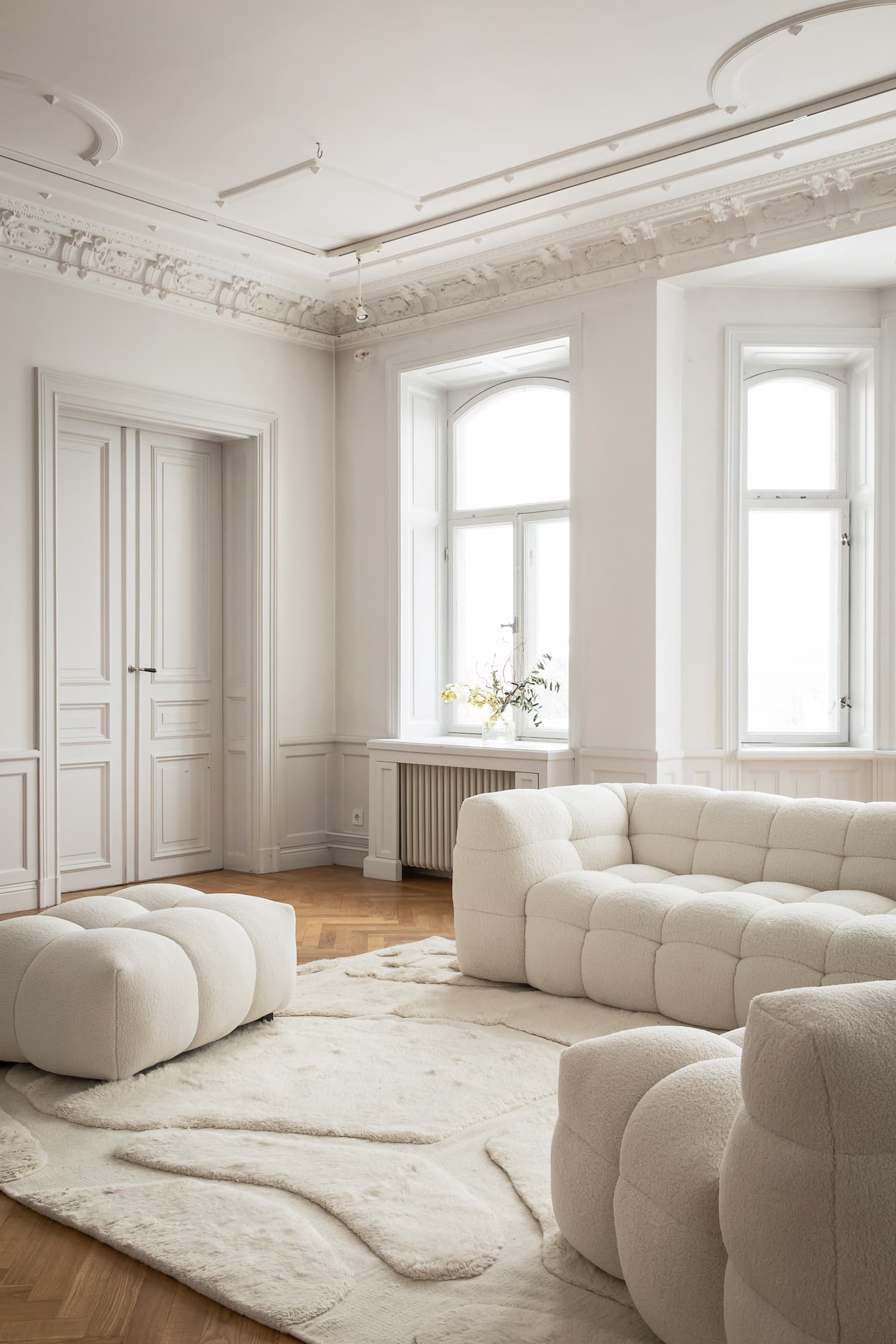 Vienna Wollteppich Offwhite 170x230