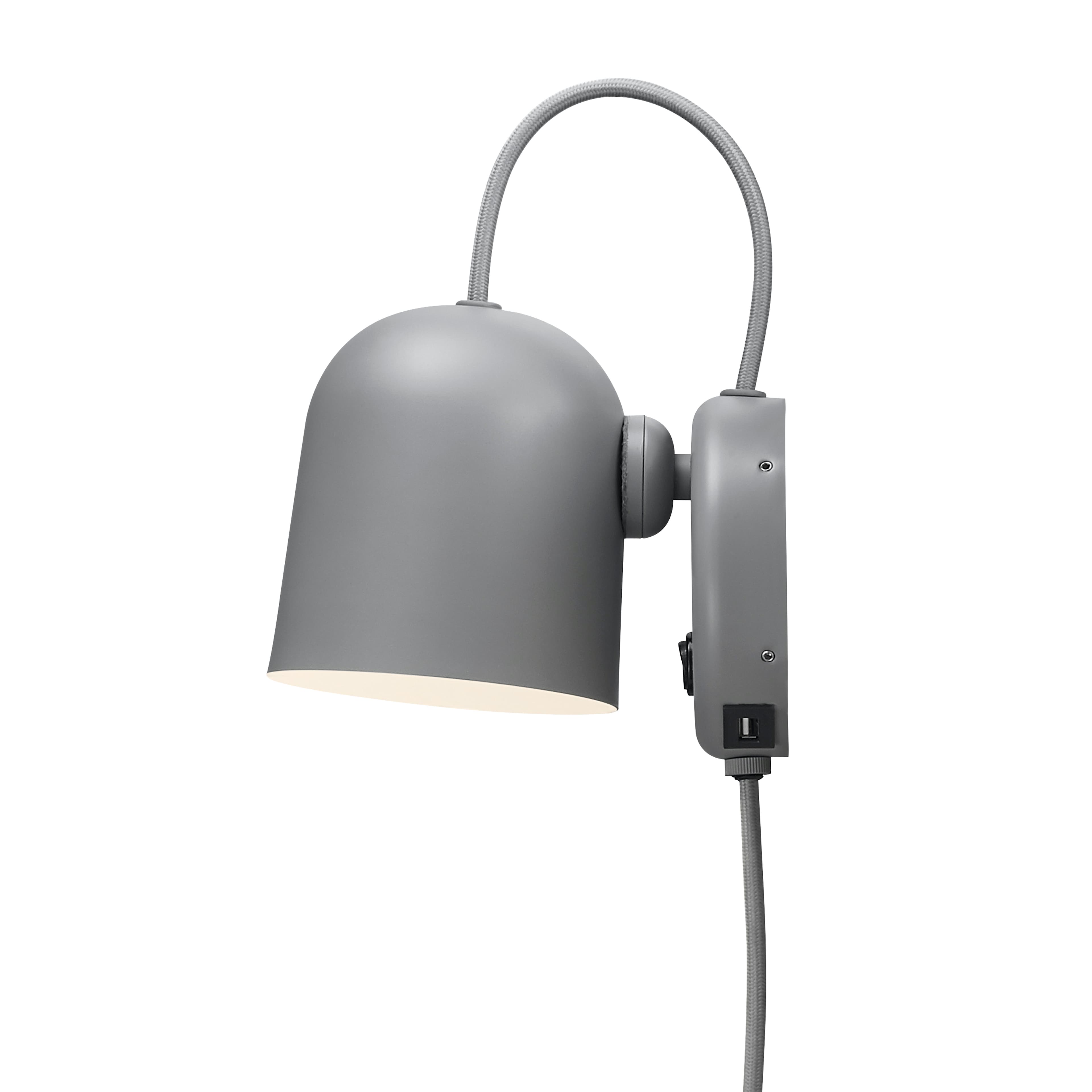 Angle Wandlampe Grau