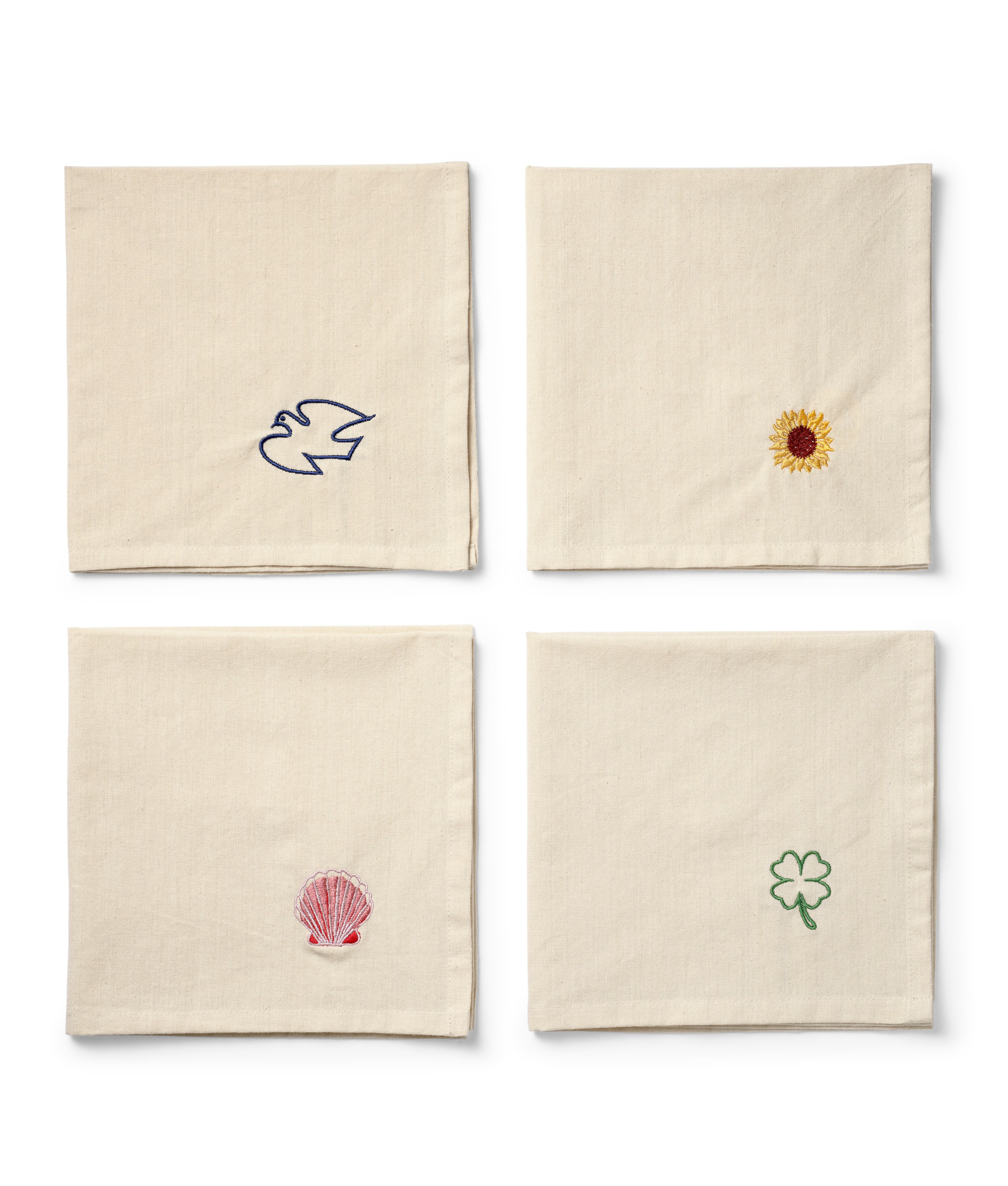 Charms Serviette 4er Pack