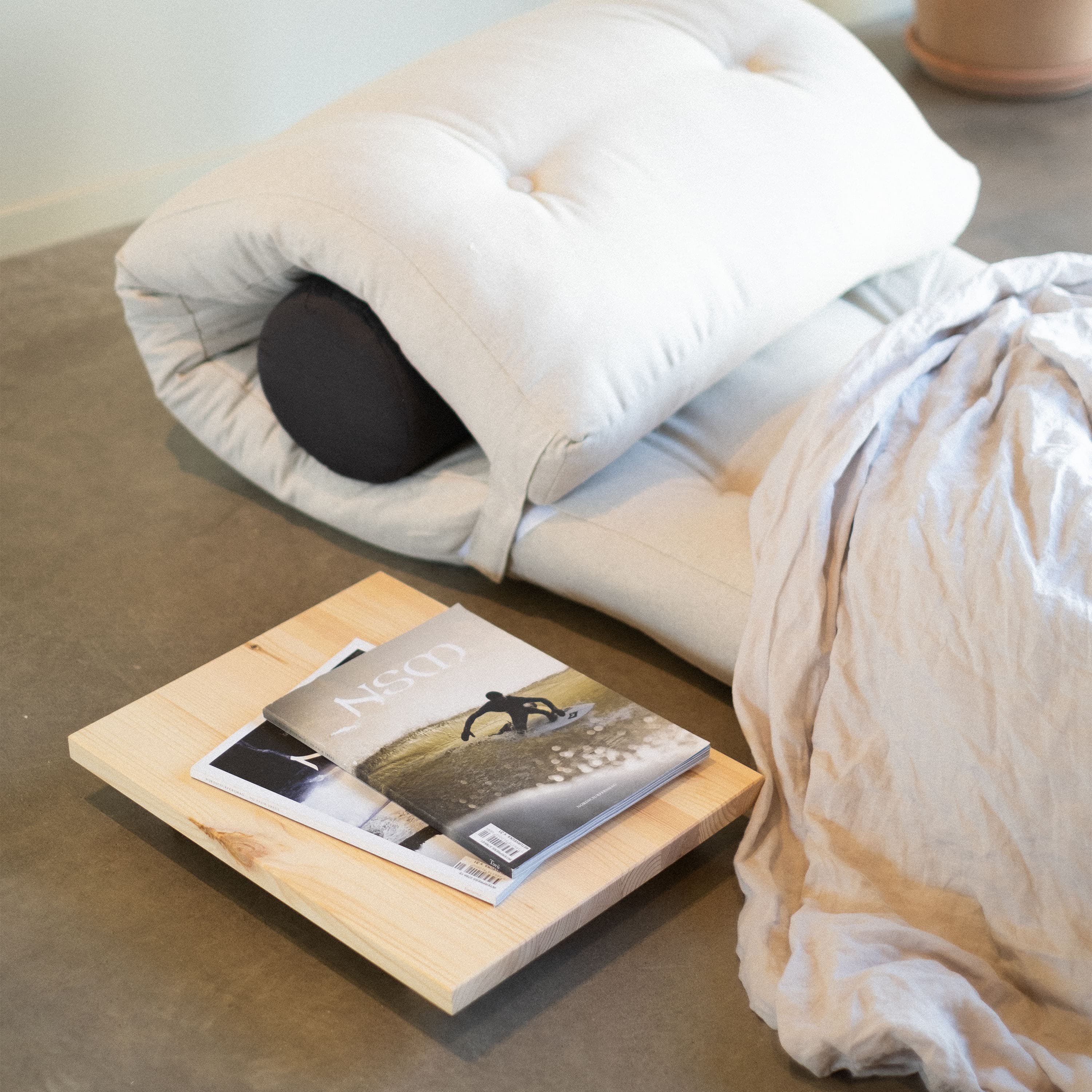 Dock Nachttisch Natur 34x45 2er Pack