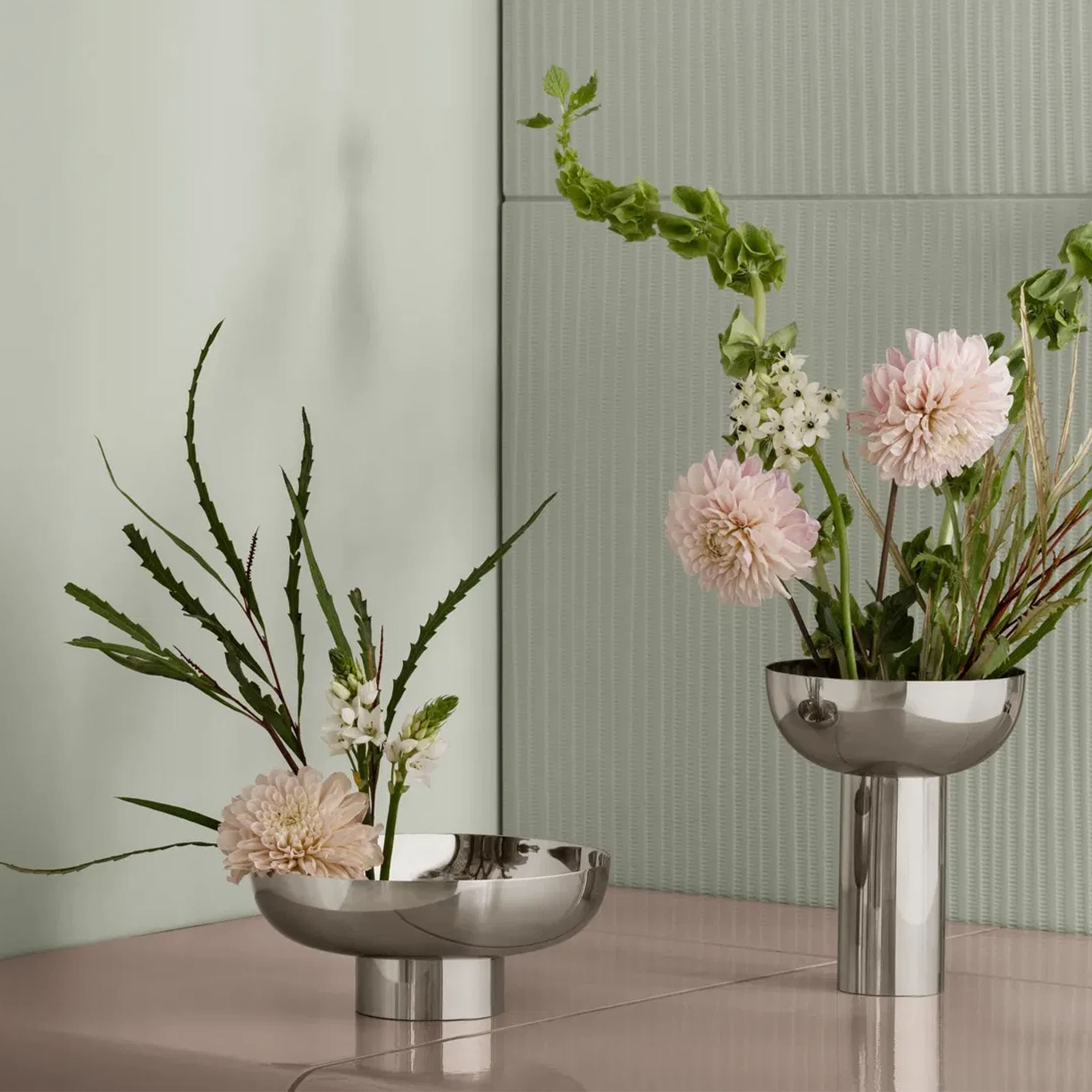 Miyabi Vase Silver Medium