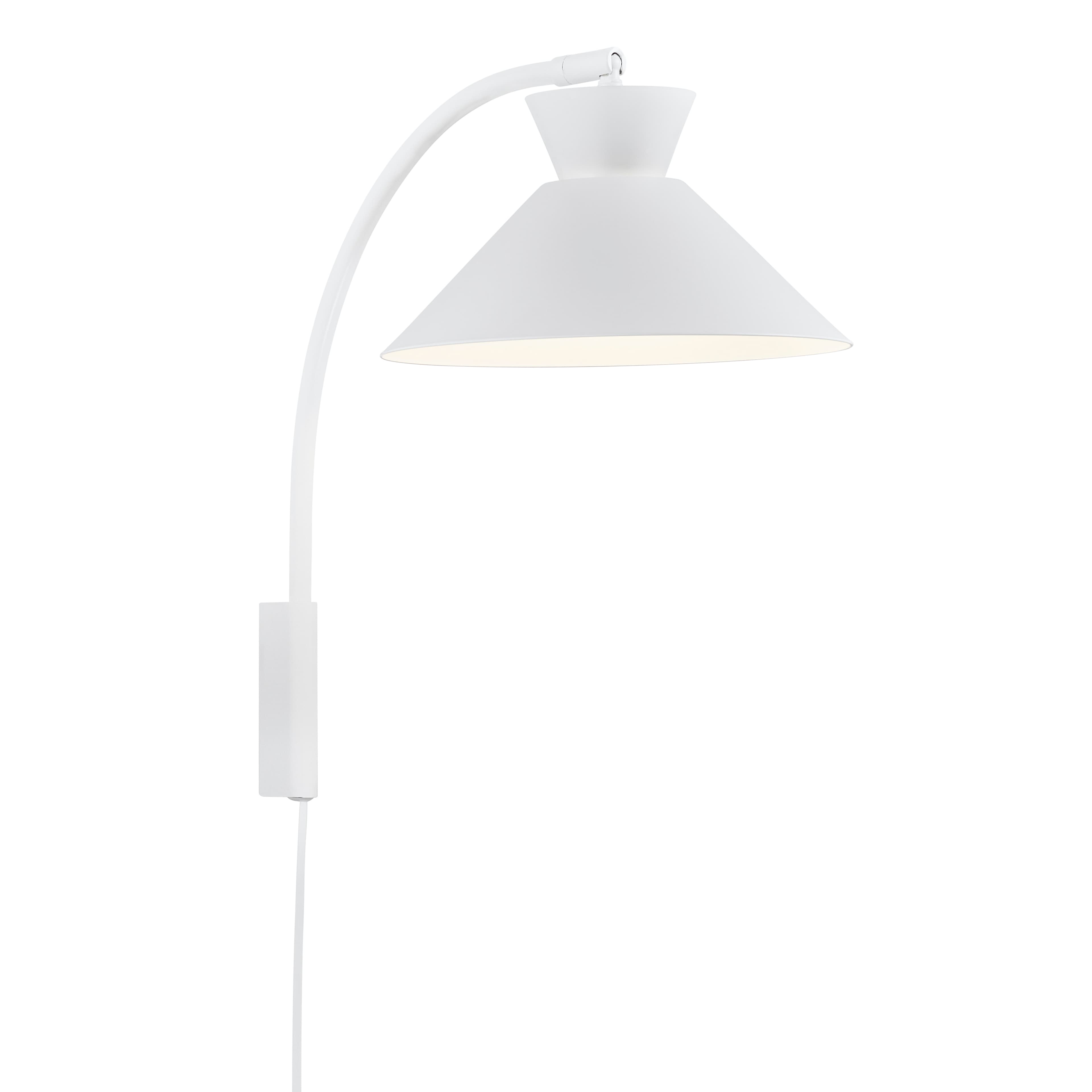 Dial Wall Lamp White