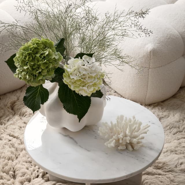 Coral Branches Decoration White L