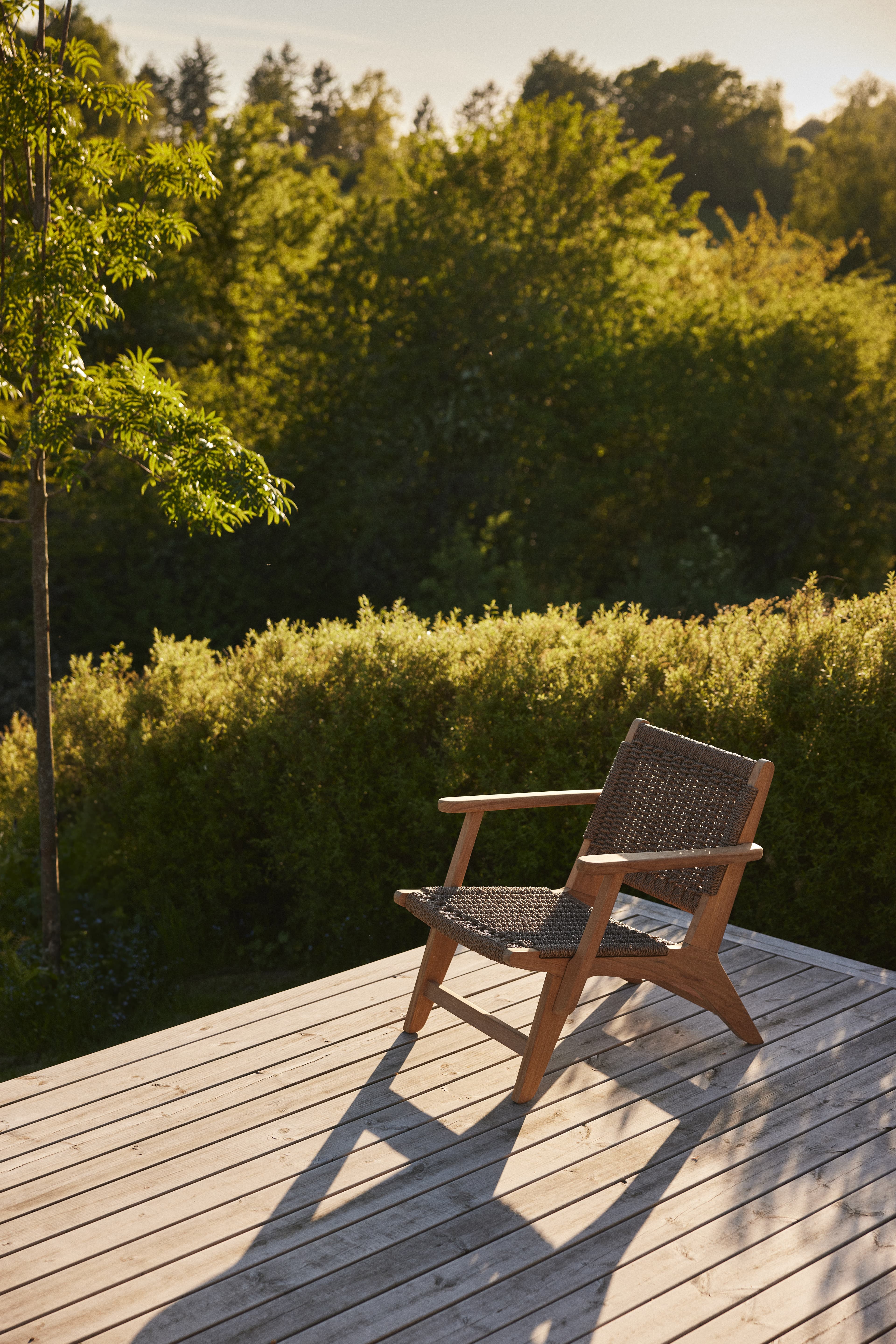 Eya Outdoor Loungestuhl Teak