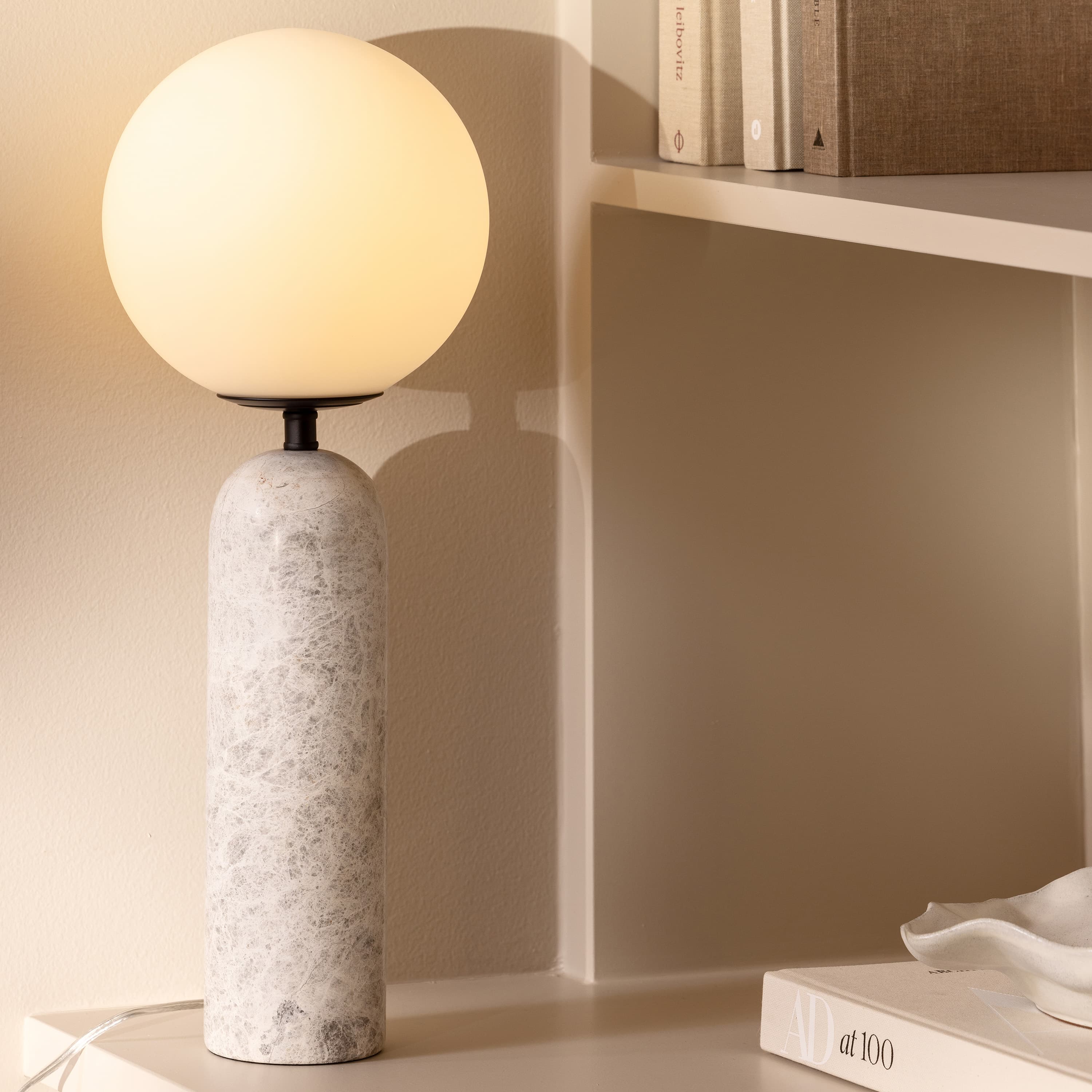 Torrano Table Lamp Gray