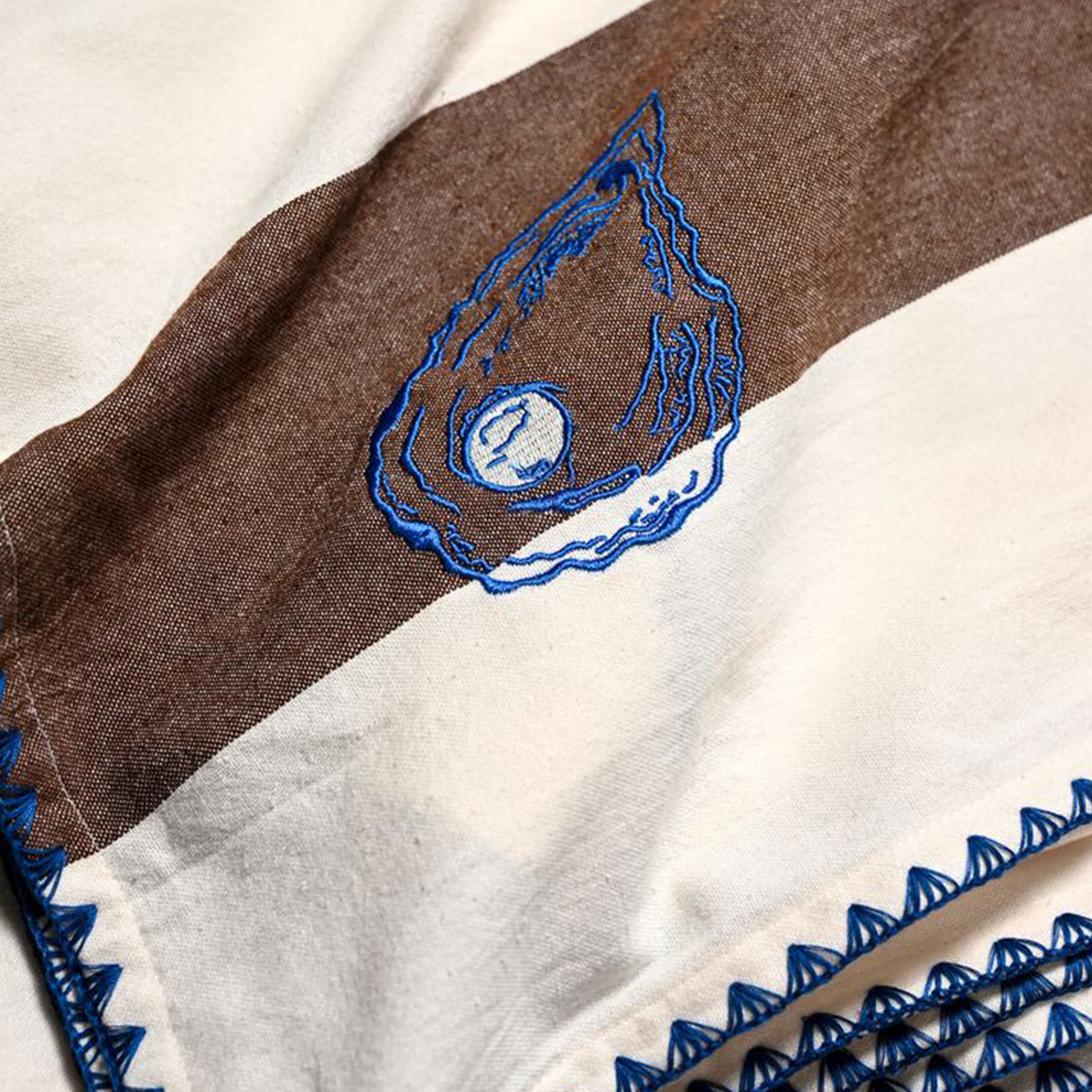 Bubba Tablecloth Oyster 150x280