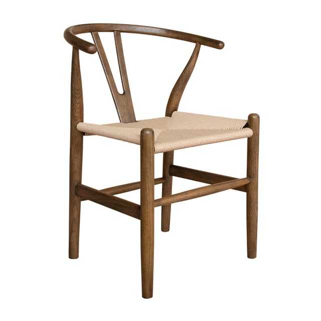 Clara Dining Chair Brown Stained Oak