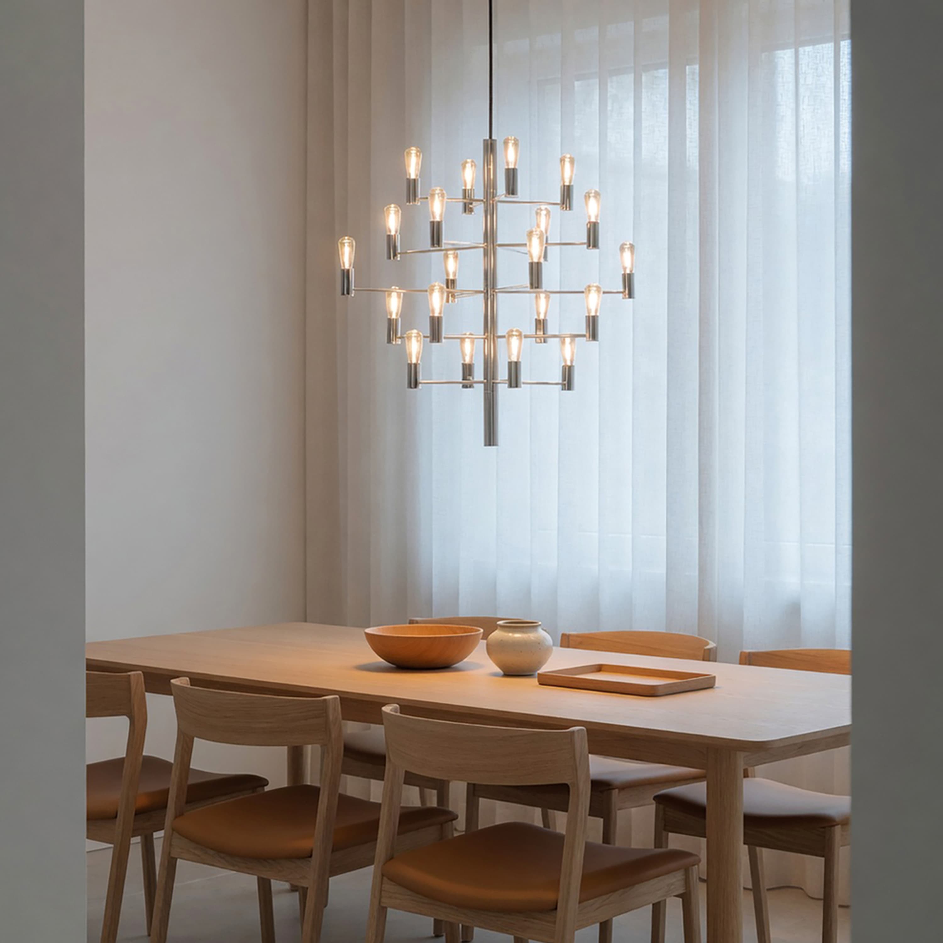 Manola 20 LED Deckenleuchte Chrom