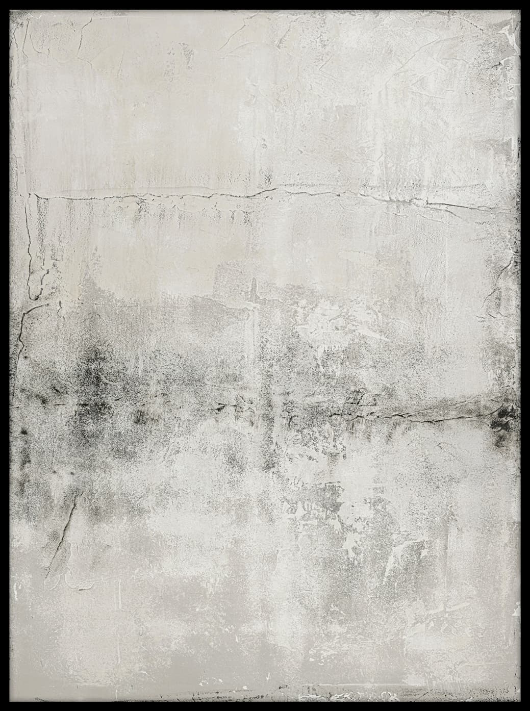 Simple Living 8 Bild mit schwarzem Rahmen 90x120cm