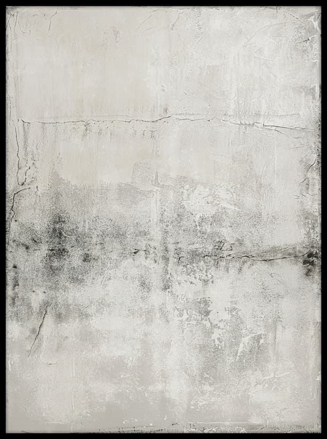 Simple Living 8 Bild mit schwarzem Rahmen 90x120cm