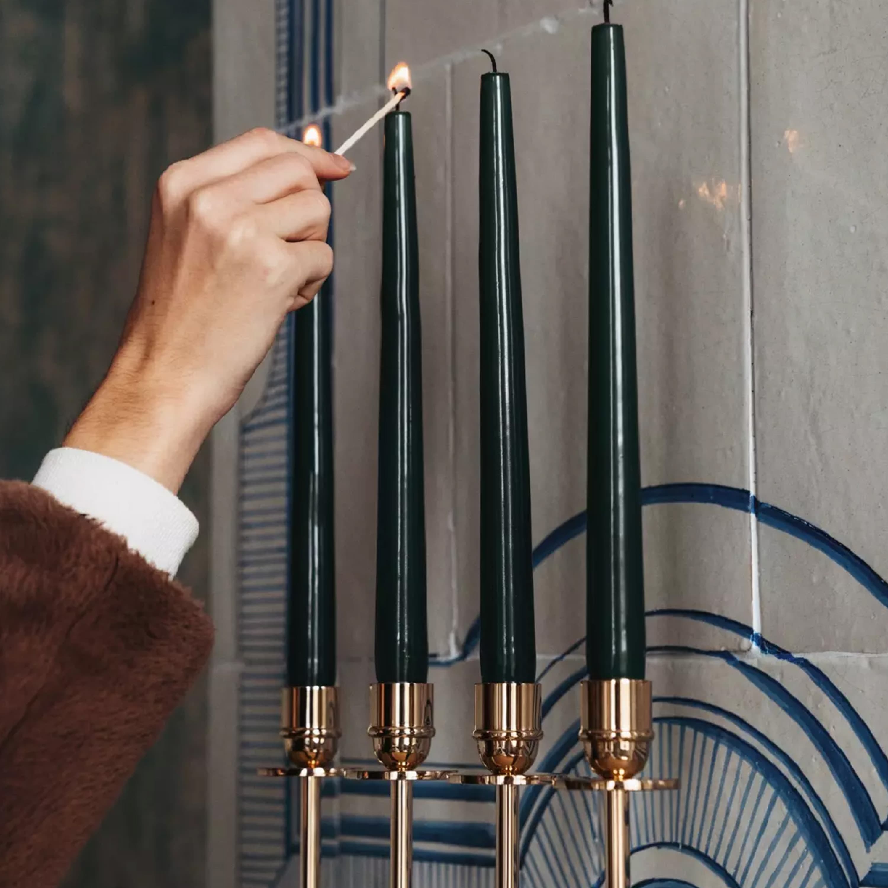Alto Candle Holder Gold